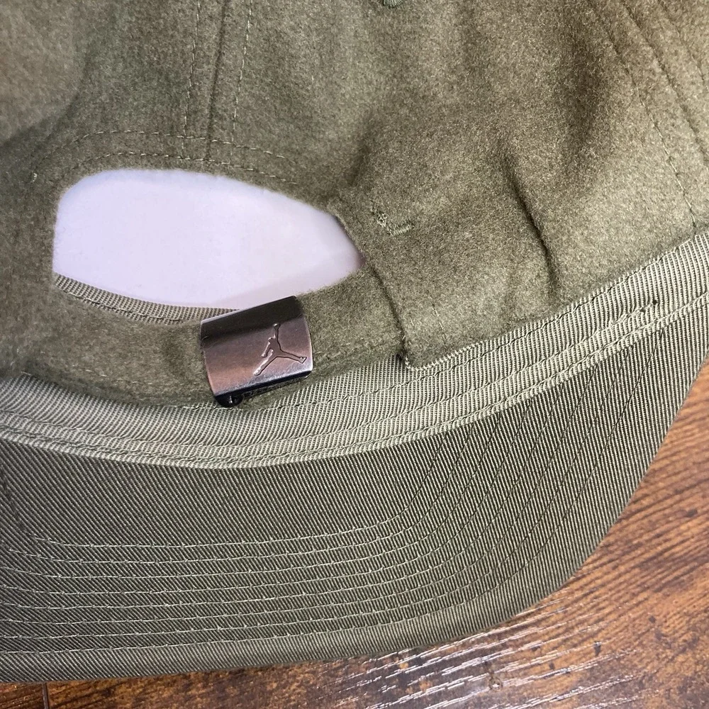 Nike Flight‎ Fly Green Unstructured Wool Blend Adjustable Cap Hat Adult M/L NWT